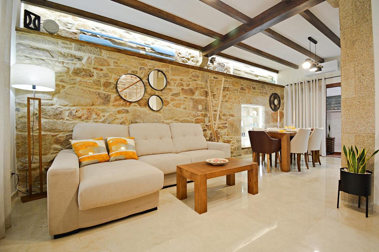 הוילה וילאגרסיה דה ארוסה Galihost - Preciosa Casa Marinera En Carril מראה חיצוני תמונה